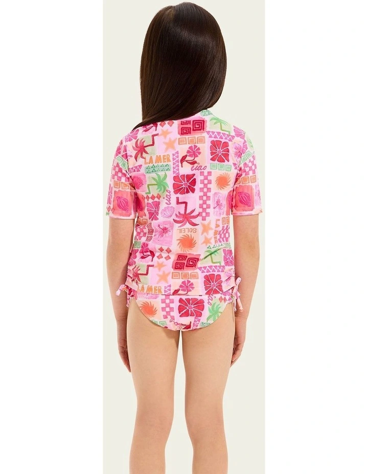 Summer Paradise Ruched Rash Set image 4