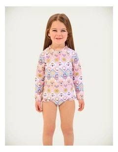 Geo Blossom Paddlesuit