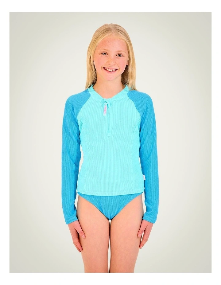 Texture Surf Set in Aqua Blue image 1