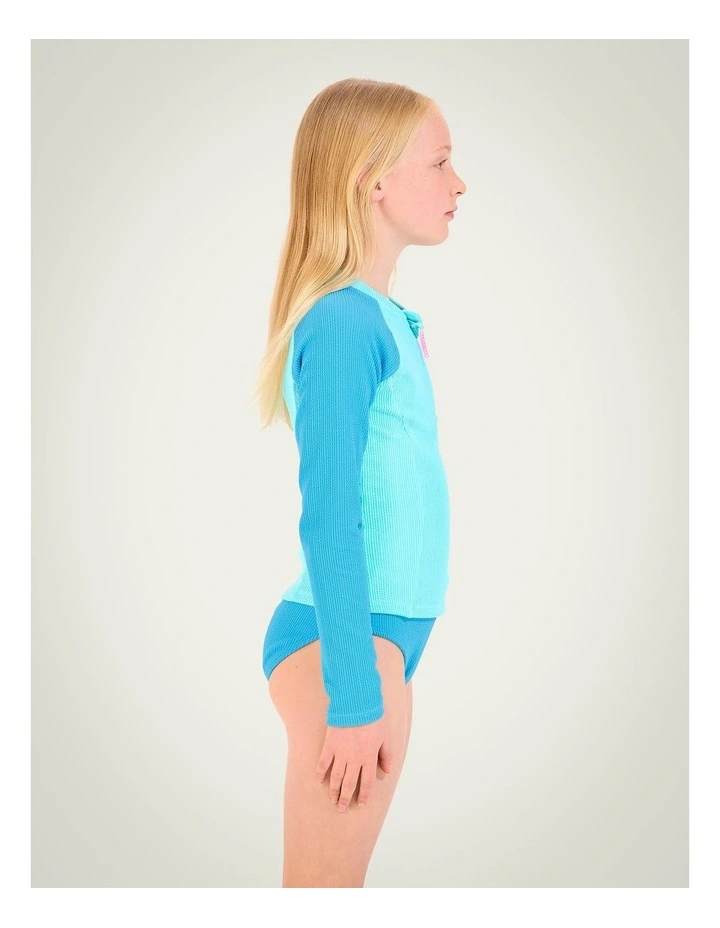 Texture Surf Set in Aqua Blue image 3