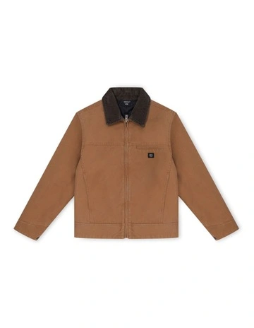 The Denver Jacket (3-7 Years) in Rust