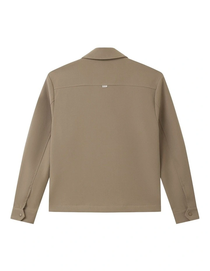 The Lusso Bomber Jacket (8-16 Years) in Sandrift image 3
