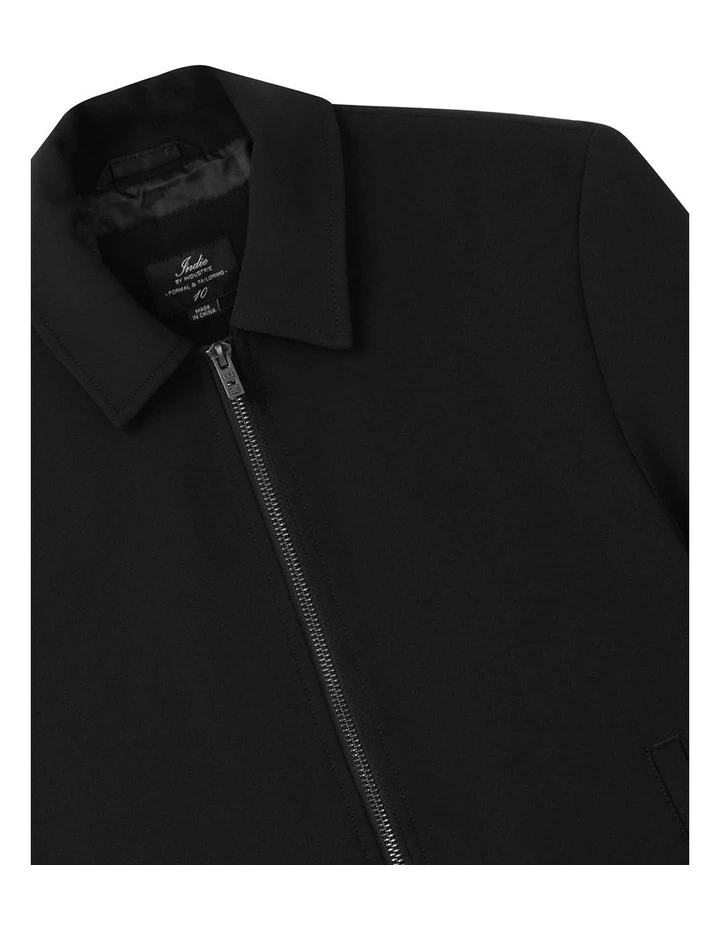 Indie Lusso Bomber Jacket Black (3-7 Years) image 2
