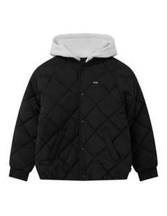 The Columbia Jacket (8-16 Years) in Solid Black