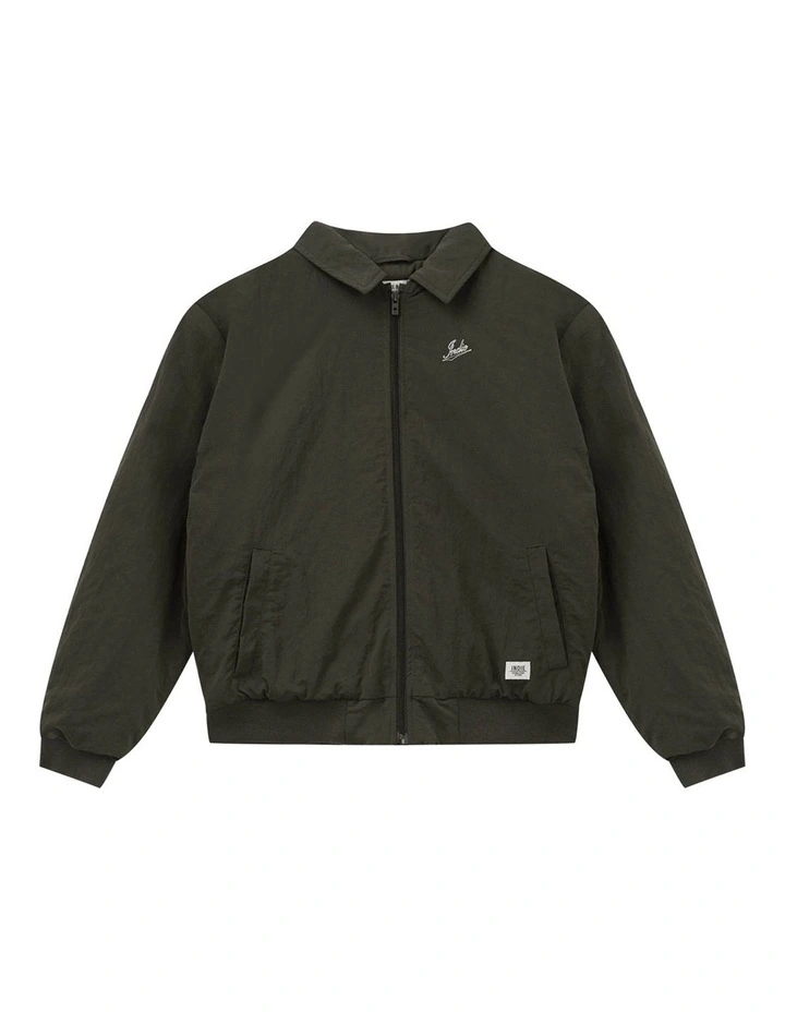 The Laguna Jacket (8-16 Years) in Dark Olive image 1