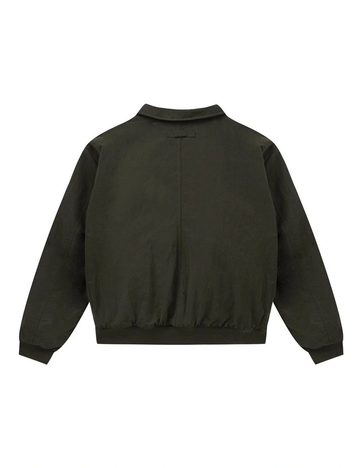 The Laguna Jacket (8-16 Years) in Dark Olive image 3