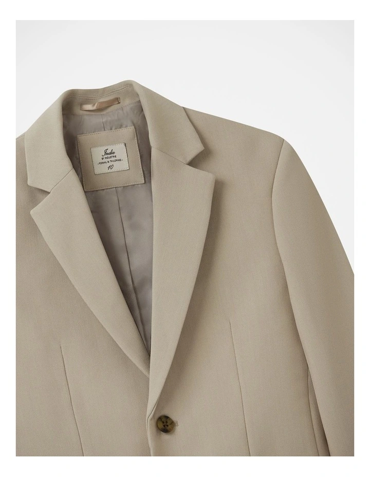 The Indie Lusso Blazer - Lusso Stone (3-7 yrs) image 2