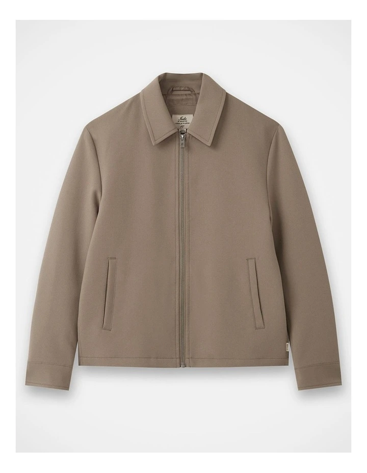 The Indie Lusso Bomber Jacket - Taupe 25 (3-7 years) image 1