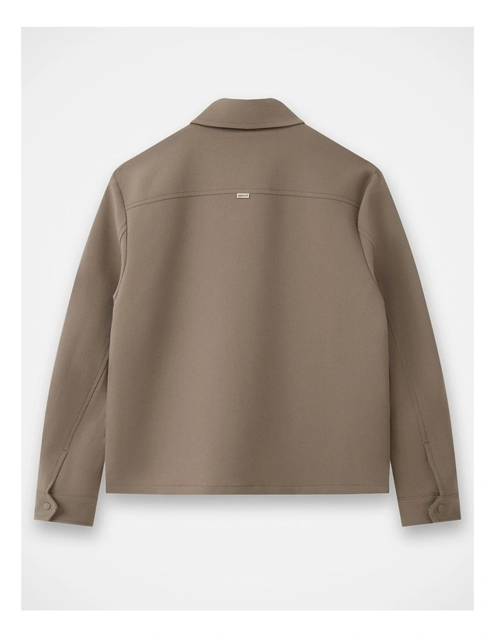 The Indie Lusso Bomber Jacket - Taupe 25 (3-7 years) image 3