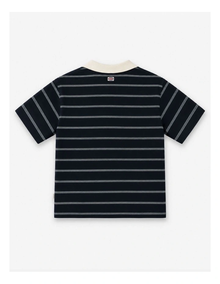 The Watkins Polo - Navy/Cream (3-7 yrs) image 3