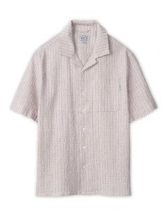 The Caleta Shirt Sleeve Shirt (3-7 Years) in Grey