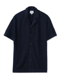 The Camber Shirt (8-16 Years) in Dark Navy