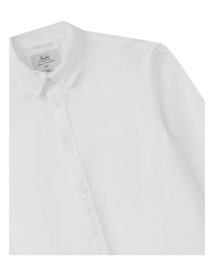 The Lawson Textured Shirt (8-16 Years) in White image 2