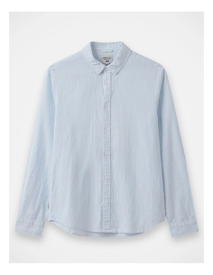 The Gallions L/S Shirt - Light Blue (8-16 yrs) image 1