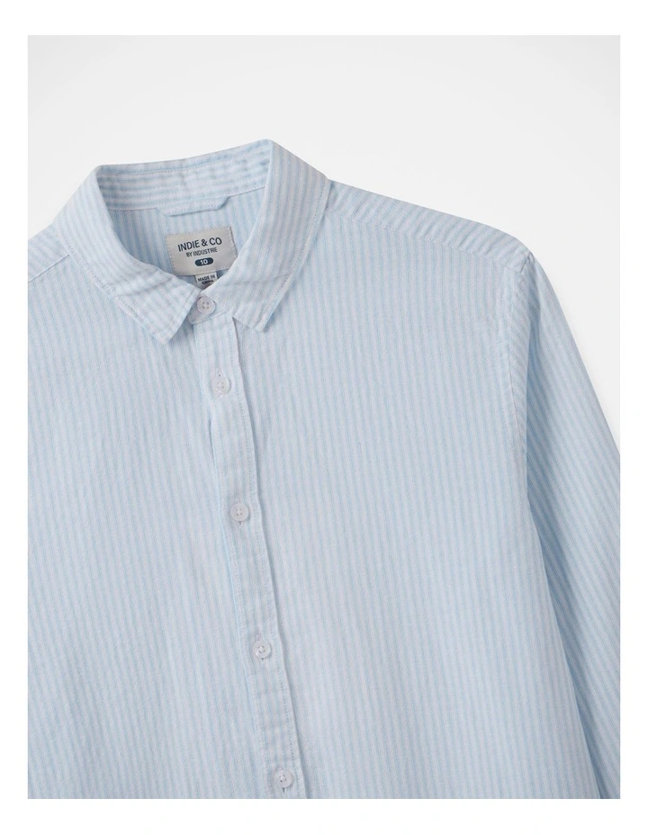 The Gallions L/S Shirt - Light Blue (8-16 yrs) image 2