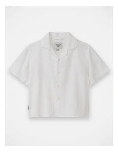 The Marengo S/S Shirt - White (000-2 yrs)