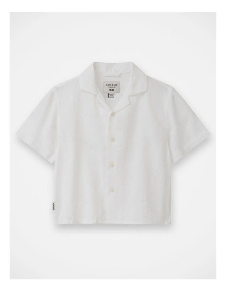 The Marengo S/S Shirt - White (000-2 yrs) image 1