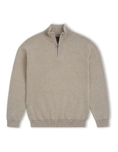 Lakewood Knit (8-14 Years) in Wheat Melange