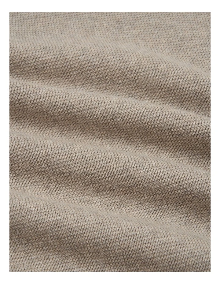Lakewood Knit (8-14 Years) in Wheat Melange image 3