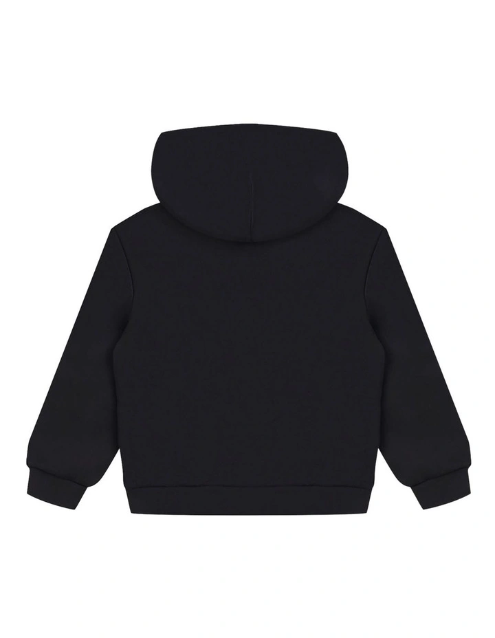 The Silverstone Tech Hoodie (3-7 Years) in Black image 3