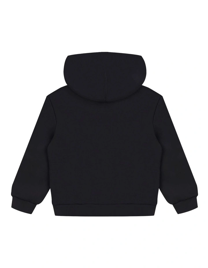 The Silverstone Tech Hoodie (8-16 Years) in Black image 3
