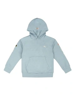 Race Tech Hoodie (8-16 Years) in Water Blue
