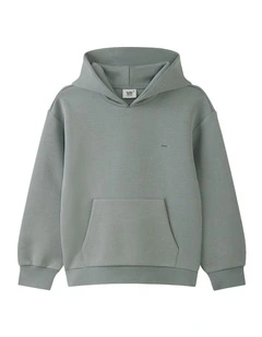 The Silverstone Tech Hoodie (8-16 Years) in Bluestone