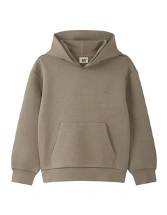 The Silverstone Tech Hoodie (8-16 Years) in Chai