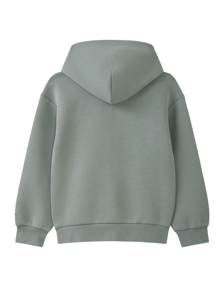 The Silverstone Tech Hoodie (3-7 Years) in Bluestone image 3