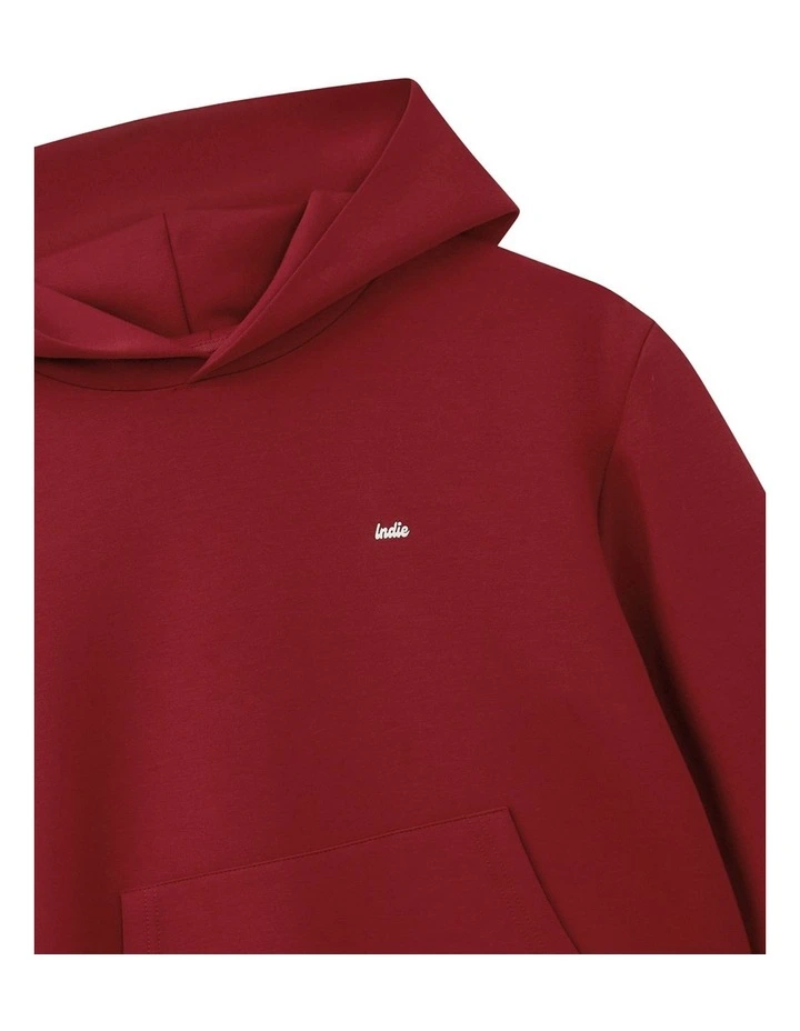 The Holloway Hoodie (8-16 Years) in Fire Red image 2