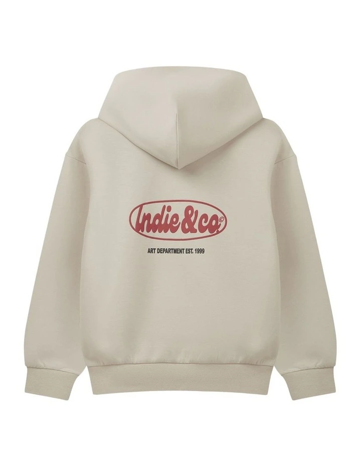 The Holloway Hoodie (8-16 Years) in Sand image 3