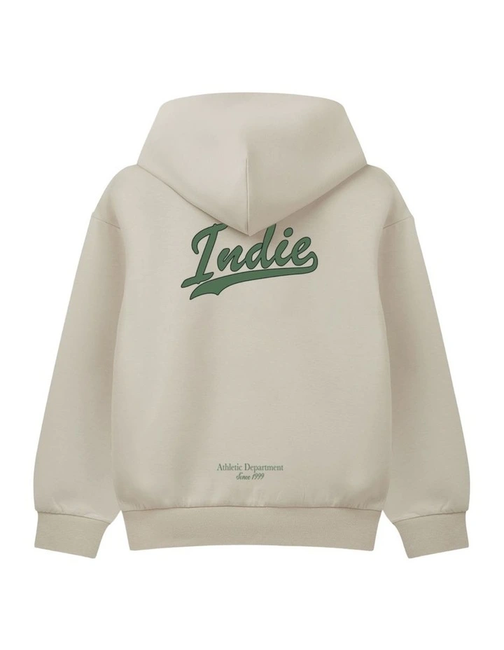 The Holloway Hoodie (3-7 Years) in Sand image 3