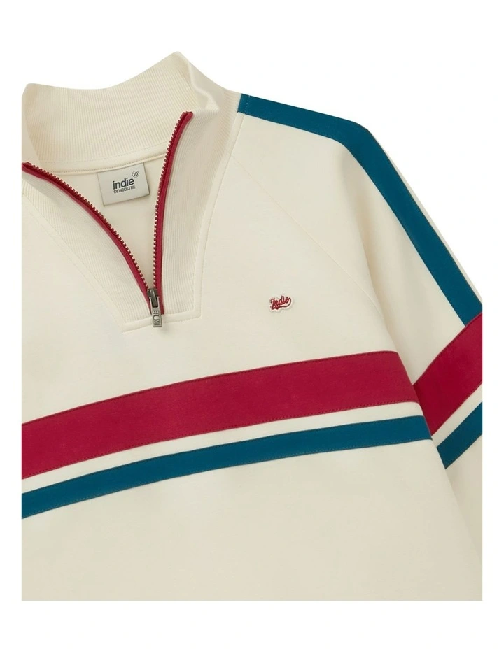 The Chalet Tracktop (8-16 Years) in Ecru Combo image 2