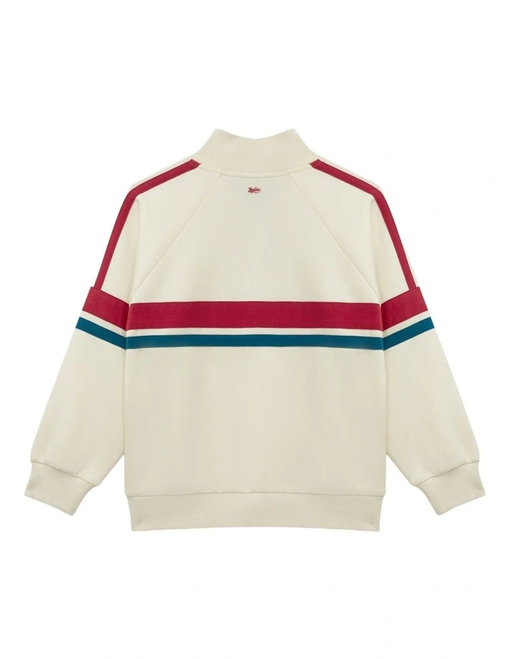 The Chalet Tracktop (8-16 Years) in Ecru Combo image 3