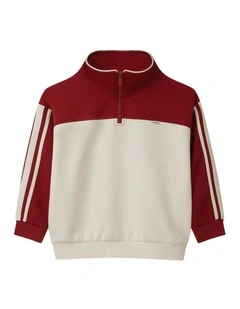 The Lombard Tracktop Red Combo (3-7 Years) in Red Combo