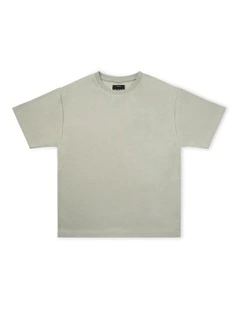 The Newport Tee (8-14 Years) in Willow Green