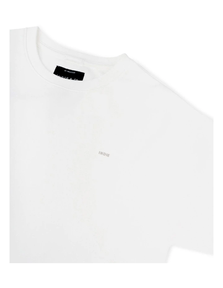 The Newport Tee (0-2 Years) in Chalk image 2