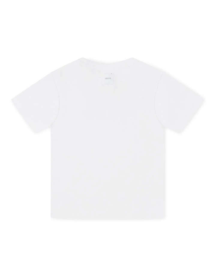 The Newport Tee (0-2 Years) in Chalk image 3