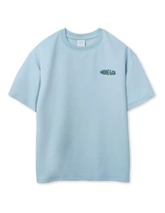 The Lenox Tee (3-7 Years) in Day Blue