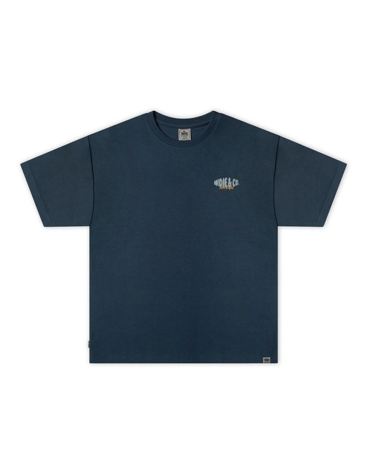 The Lenox Tee (3-7 Years) in Teal image 1