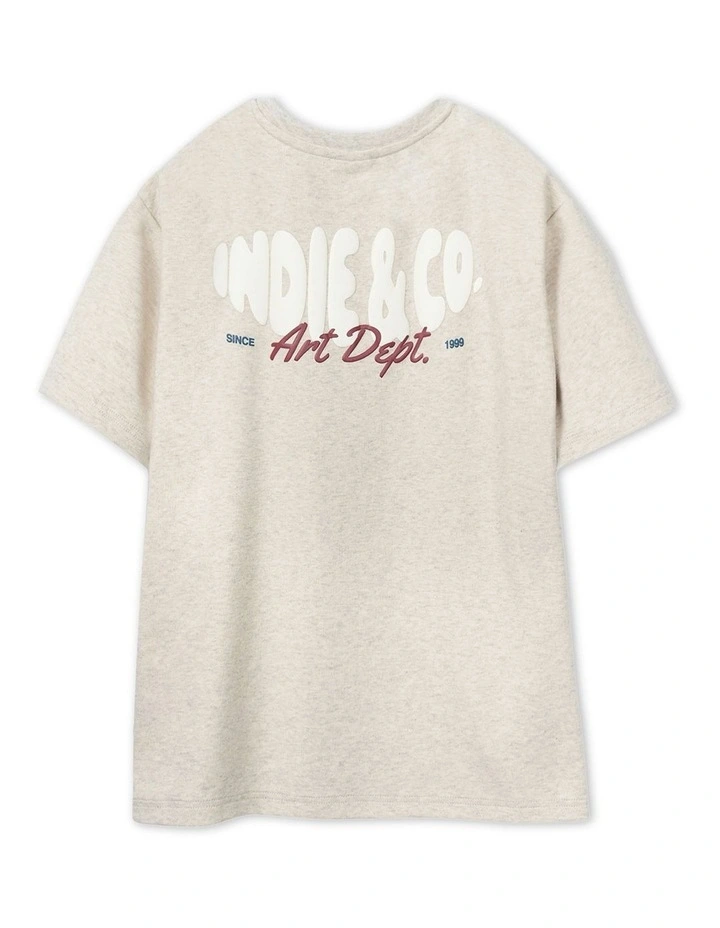 The Lenox Tee (3-7 Years) in Vintage Marle image 2