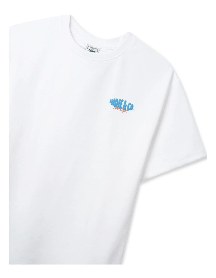 The Lenox Tee (8-16 Years) in White image 3
