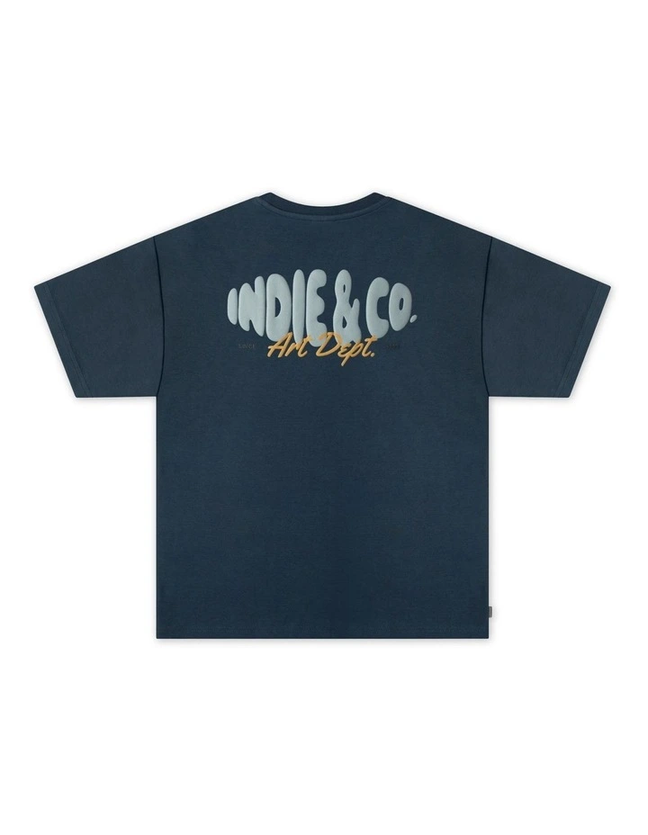 The Lenox Tee (8-16 Years) in Teal image 3