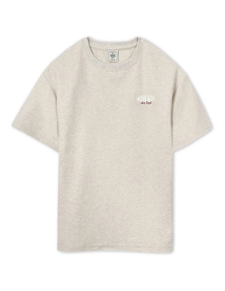 The Lenox Tee (8-16 Years) in Vintage Marle image 1