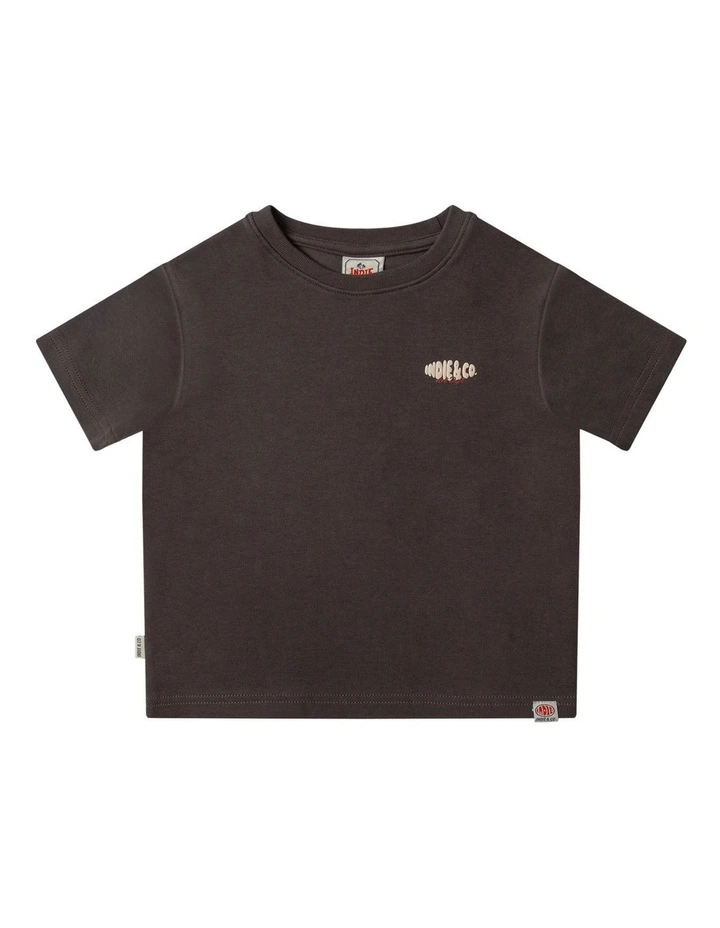 The Lenox Tee (0-2 Years) in Dirt image 1