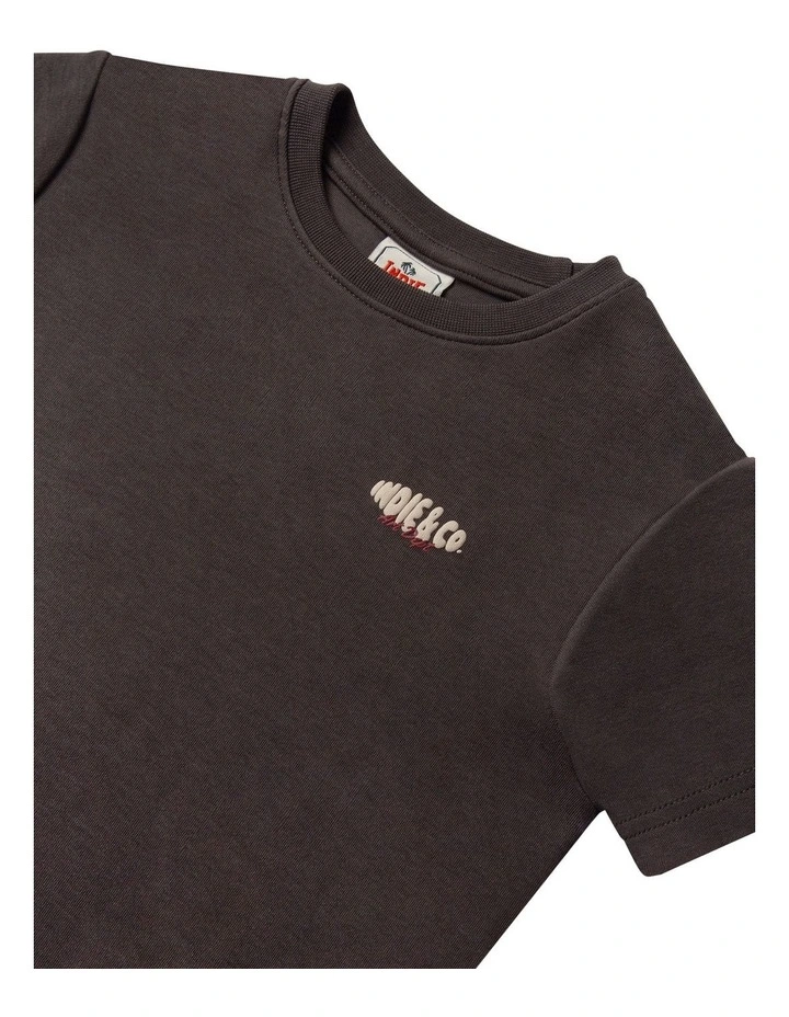 The Lenox Tee (0-2 Years) in Dirt image 2