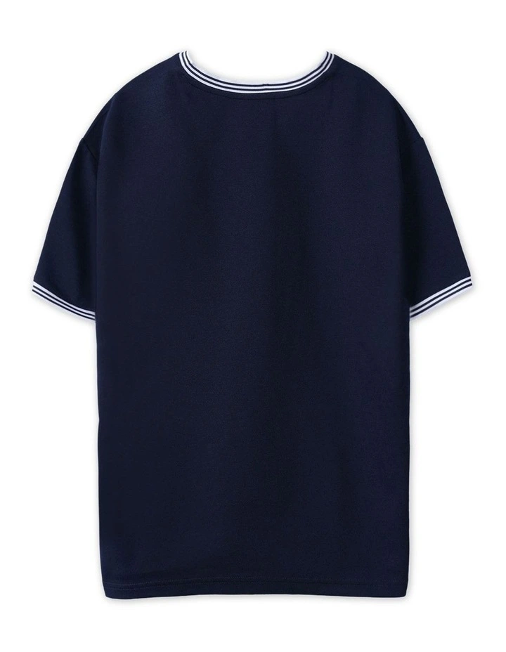 The Toledo Tee (8-16 Years) in Navy image 3