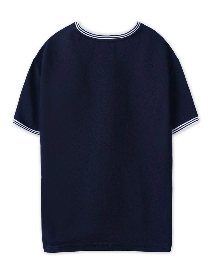 The Toledo Tee (3-7 Years) in Navy image 3