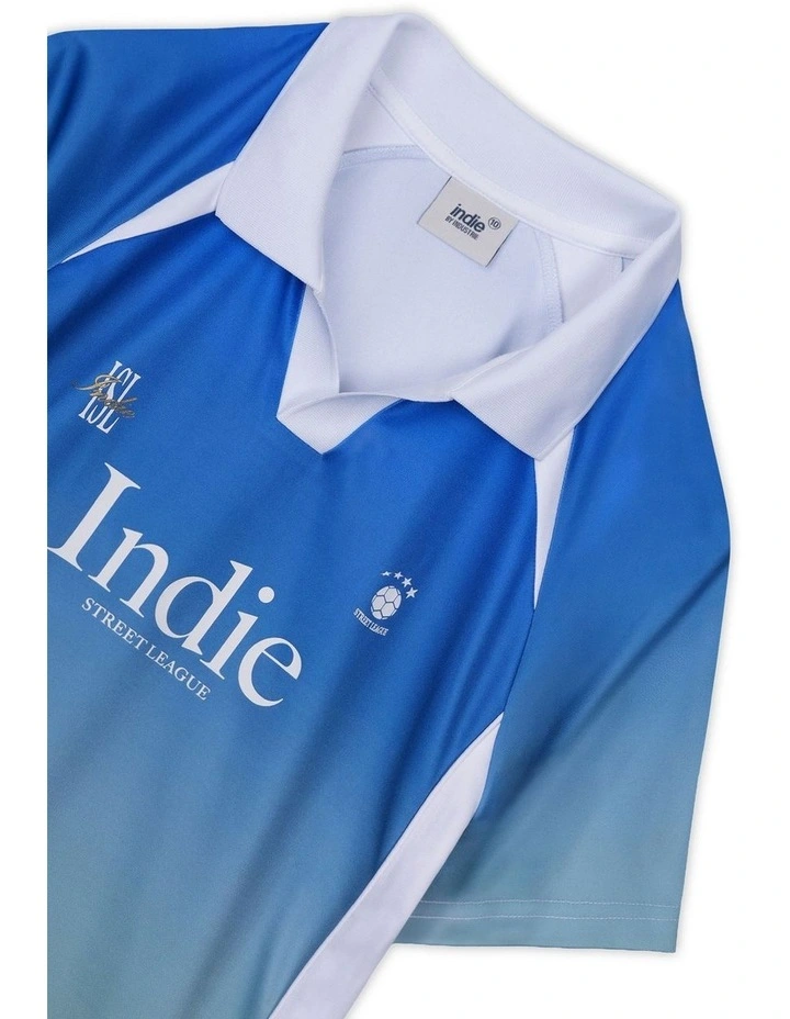 The Fresno Jersey (8-16 Years) in Blue Multi image 2