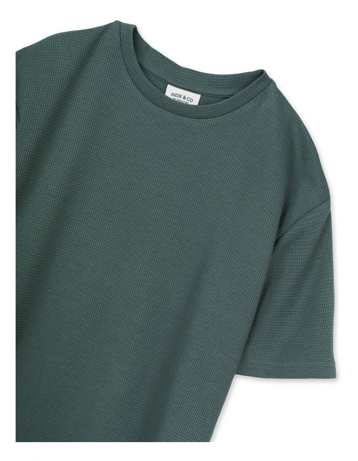 The New Flynn Tee (3-7 Years) in Forest image 2